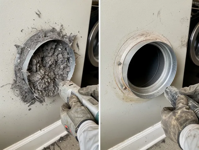 Professional clogged vent cleaning by Lake Wylie Dryer Vent Cleaning in Lake Wylie