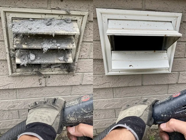 Professional dryer exhaust vent cleaning by Lake Wylie Dryer Vent Cleaning in Lake Wylie